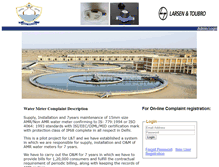 Tablet Screenshot of lntdjbwatermeter.com